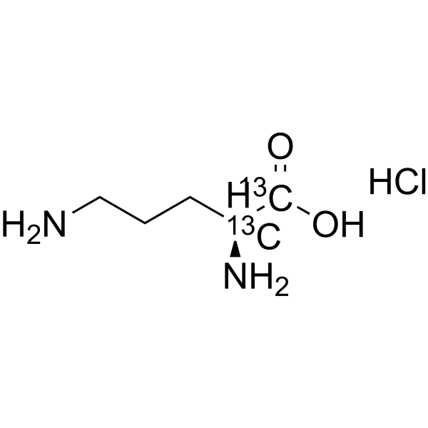 L-Ornithine-1,2-13C2 hydrochloride 224054-19-7